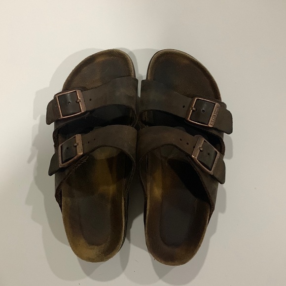 BIRKENSTOCK Arizona Sandals Double Strap Buckle Classic Sandals - Picture 4 of 4